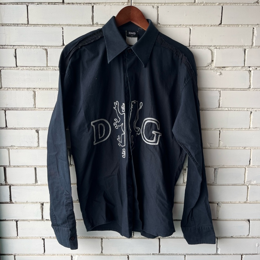 D&G Black Long Sleeve Shirt